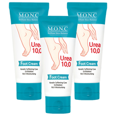 엠오앤씨 우레아 텐 풋크림, 100ml, 3개