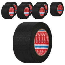 iQIHAN DADA 彩色遮蔽膠帶 黑色 50 mm x 20 m, 8個