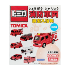 targa 消防車沐浴球 附玩具 款式隨機, 75g, 1盒