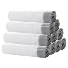 Modeunlead 附拉繩方便丟棄垃圾回收袋 灰色 大型 ONE SIZE, 30L, 150個