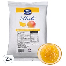 멘즈앤가써 인청크 망고잼, 1kg, 2개