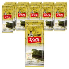 광천김 3대째 달인 재래 조각김, 55g, 12개
