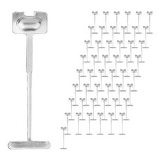 베이루 원형 평탄클립 전용 교체용 핀 50p, 1개