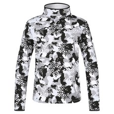 Castelbajac 女款刷毛圖案高領T恤 BDBWTL701GY