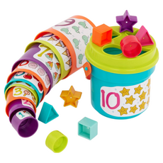 BATTAT 大口疊疊杯(湖水綠), 多色, 1個