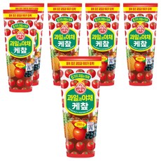 Ottogi 不倒翁 蔬果番茄醬, 280g, 6條