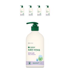 GREEN FINGER 綠手指 孩童滋潤保濕洗髮精, 500ml, 5瓶