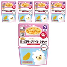 kewpie 野菜馬鈴薯燉鮭魚9M,5包,100g,寶寶副食品,即食方便,營養豐富, 鮭魚