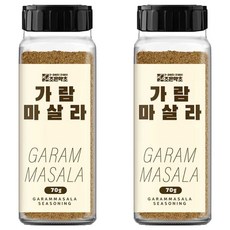 joeunyakcho 葛拉姆馬薩拉印度香料粉, 2罐, 70g