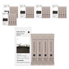 차홍 워터 글로우 커버 염모제, 딥 쿨 브라운, 6개