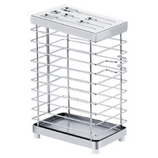 小麥購物 不鏽鋼刀具架 6刀架款 L301, 1個, 銀色