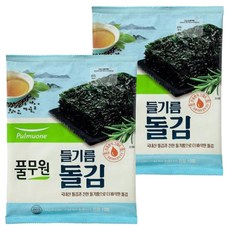 Pulmuone 圃美多 韓式紫蘇油海苔, 40g, 2包