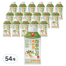 서울우유 속편한 하루인삼, 170ml, 54개