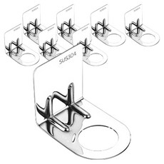 首頁 Banath 不銹鋼 304 洗髮水衣架架浴室分配器架, 銀, 8個