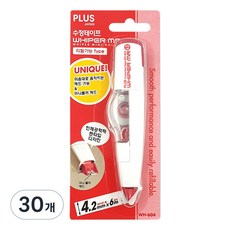 플러스 수정테이프 4.2mm x 6m WH-604, 30개