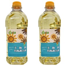 順發油品 優質人生健康調合油 葵花, 1.5L, 2瓶