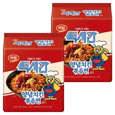 MEXICAN CHICKEN Harim 韓式炸雞風味炒麵 袋裝 136g, 8個