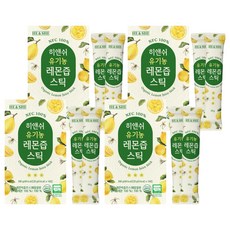히앤쉬 유기농 레몬즙 원액 스틱, 20g, 56개