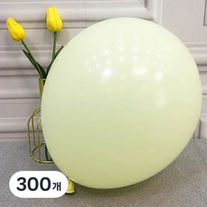 피어니스트 이벤트 장식 일반 풍선, 300개, 옐로우