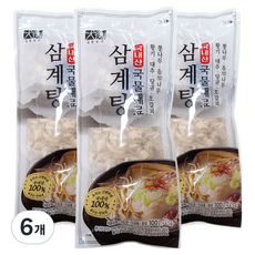 Donggwangjonghapmulsan 綜合物產 參雞湯材料 茶包型, 6個, 100g