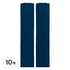 미소로운 다이어리 볼펜 홀더 S 16.5 x 3.5 x 0.5 cm, 네이비, 10개