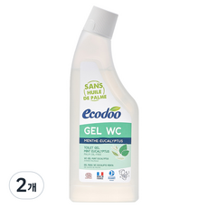 에코두 변기세정제 민트, 2개, 750ml