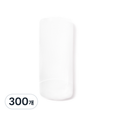 Jello Jello 補充裝人造方形甲片3號, 300個, 透明