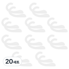 I'm Due矽膠口罩防耳痛耳套 白色 2入, 20套