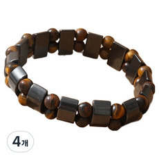 Homecell Persi 手鍊 黑棕色 21cm, 4個