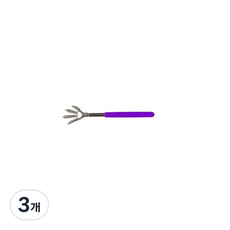 COOLATHOME 늘어나는 휴대용 길이조절 닭발 효자손, 퍼플, 3개 퍼플, 3개