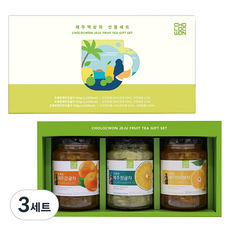 CHOLOCWON 濟州液態茶3種禮盒 + 提袋, 3套