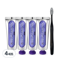 덴티본조르노 잇몸케어 치약 100g x 4p + 미세모 칫솔 세트, 4세트