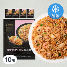 푸라닭 블랙알리오 갈릭새우볶음밥 (냉동), 230g, 10개