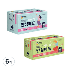 Care Me 大號安全墊, 中型, 24入, 6個