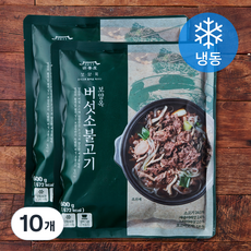 보양옥 버섯소불고기 (냉동), 500g, 10개