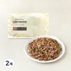 셰프초이스 갓 버무린 파채 가득 양념 소불고기, 700g, 2개