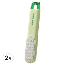 포밍홈 부드러운 상쾌한 발각질제거 그린, 74g, 2개, 1개입