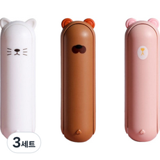 Salrimuijongsok 半永久便攜式迷你除塵滾輪主體3件組, 3套