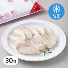 다즐샵 스팀 슬라이스 닭가슴살 오리지널맛 (냉동), 100g, 1개입, 30개