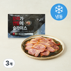 가미 오리가 연잎에 슬라이스 (냉동), 400g, 3개