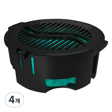 하이센트 카트리지 방향제 리필 블랙, 35g, 4개, 포레스트