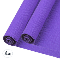 마다꾸미 주름 구김지 23 딥퍼플, 50 x 250 cm, 4개