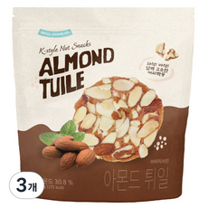 首爾餅乾 杏仁瓦片餅乾, 3個, 54g