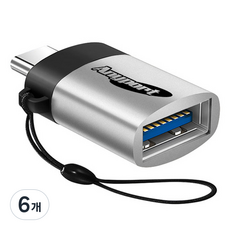 애니포트 C타입 to USB 3.0 변환 OTG 젠더 AP-UC30, 31mm, 6개