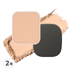 佳麗寶 KATE 零瑕肌密柔霧粉餅 9g 補充蕊, 2個, 6 純淨玫瑰