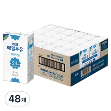 매일우유 오리지널 MINI, 125ml, 48개