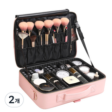 리코프 뷰티풀 다용도 멀티 수납 트래블 메이크업 박스 대형