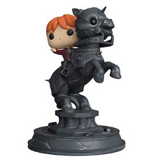Funko POP哈利波特騎著棋子的羅恩公仔 35518, 1個