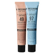 W.DRESSROOM 多麗絲 香氛護手霜組 49號 蜜桃茉莉香 50ml + 97號 四月柔棉香 50ml, 1組