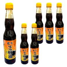 北斗馨油 100%純芝麻油 台灣原產, 300ml, 6瓶